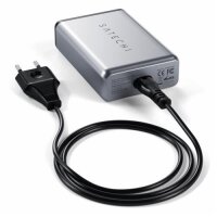 Satechi 75W Dual Type-C PD Travel Charger - Space Gray (Grau)