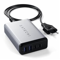 Satechi 75W Dual Type-C PD Travel Charger - Space Gray (Grau)