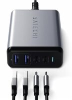 Satechi 75W Dual Type-C PD Travel Charger - Space Gray (Grau)