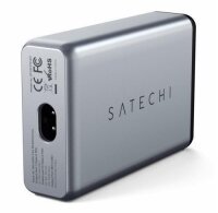 Satechi 75W Dual Type-C PD Travel Charger - Space Gray (Grau)
