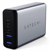 Satechi 75W Dual Type-C PD Travel Charger - Space Gray (Grau)