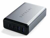Satechi 75W Dual Type-C PD Travel Charger - Space Gray (Grau)