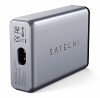 Satechi 75W Dual Type-C PD Travel Charger - Space Gray (Grau)
