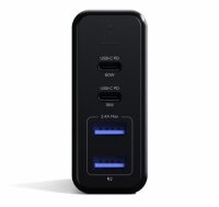 Satechi 75W Dual Type-C PD Travel Charger - Space Gray (Grau)