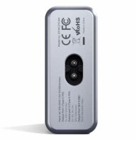 Satechi 75W Dual Type-C PD Travel Charger - Space Gray (Grau)