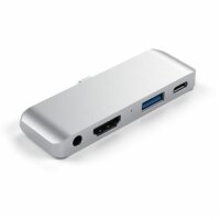 Satechi Aluminum Type-C Mobile Pro Hub Adapter - Silber
