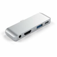 Satechi Aluminum Type-C Mobile Pro Hub Adapter - Silber