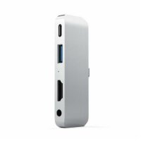 Satechi Aluminum Type-C Mobile Pro Hub Adapter - Silber