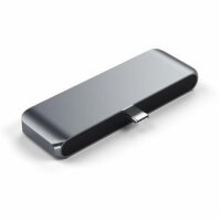 Satechi Aluminum Type-C Mobile Pro Hub Adapter - Space Gray (Grau)