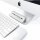 Satechi Aluminum USB 3.0 Hub und Card Reader - Silber