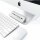 Satechi Aluminum USB 3.0 Hub und Card Reader - Silber