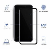 Woodcessories 3D Black Frame Premium Glass für Apple iPhone Xr/11
