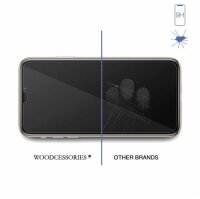 Woodcessories 3D Black Frame Premium Glass für Apple iPhone Xr/11