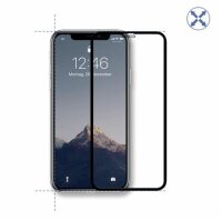 Woodcessories 3D Black Frame Premium Glass für Apple iPhone Xr/11