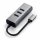 Satechi Type-C 2-in-1 - 3 Port USB 3.0 Hub und Ethernet - Space Grey (Grau)
