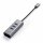 Satechi Type-C 2-in-1 - 3 Port USB 3.0 Hub und Ethernet - Space Grey (Grau)