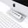 Satechi Type-C Aluminum USB Hub und Card Reader - Silber