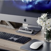 Satechi Type-C Aluminum USB Hub und Card Reader - Space Gray (Grau)