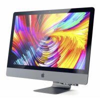 Satechi Type-C Clamp Hub Pro mit USB-C Datenanschluss/ Micro/SD Kartenlesegerät - Space Gray (Grau)