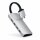 Satechi Type-C Dual Multimedia Adapter für MacBooks - Silber