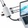 Satechi Type-C Dual Multimedia Adapter für MacBooks - Silber