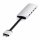 Satechi Type-C Dual Multimedia Adapter für MacBooks - Silber