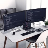 Satechi Type-C Dual Multimedia Adapter für MacBooks - Space Gray (Grau)