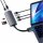 Satechi Type-C Dual Multimedia Adapter für MacBooks - Space Gray (Grau)