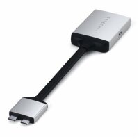 Satechi Type-C Dual zu HDMI DUAL 4K 60Hz Adapter - Silber