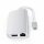 Satechi Type-C Multimedia Adapter für Macbook / Geräte mit USB-C Anschluss - Silber
