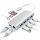 Satechi Type-C Multimedia Adapter für Macbook / Geräte mit USB-C Anschluss - Silber