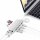Satechi Type-C Multimedia Adapter für Macbook / Geräte mit USB-C Anschluss - Silber