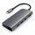 Satechi Type-C Multimedia Adapter für Macbook / Geräte mit USB-C Anschluss - Space Gray (Grau)