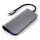 Satechi Type-C Multimedia Adapter für Macbook / Geräte mit USB-C Anschluss - Space Gray (Grau)