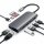 Satechi Type-C Multimedia Adapter für Macbook / Geräte mit USB-C Anschluss - Space Gray (Grau)