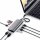 Satechi Type-C Multimedia Adapter für Macbook / Geräte mit USB-C Anschluss - Space Gray (Grau)
