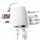 Satechi Type-C Multi-Port Hub 4K Ethernet für MacBooks / Geräte mit USB-C Anschluss - Silber