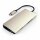 Satechi Type-C Multi-Port Hub 4K Ethernet V2 für Geräte mit USB-C Anschluss - Gold