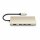 Satechi Type-C Multi-Port Hub 4K Ethernet V2 für Geräte mit USB-C Anschluss - Gold