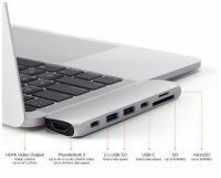 Satechi Type-C Pro Hub 4K HDMI für MacBook Pro - Silber