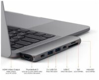 Satechi Type-C Pro Hub 4K HDMI für MacBook Pro - Space Gray (Grau)