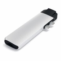 Satechi Type-C Pro Hub 4K HDMI mit Ethernet - Silber