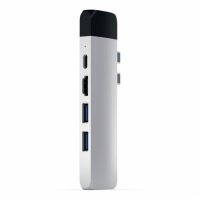 Satechi Type-C Pro Hub 4K HDMI mit Ethernet - Silber
