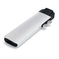 Satechi Type-C Pro Hub 4K HDMI mit Ethernet - Silber