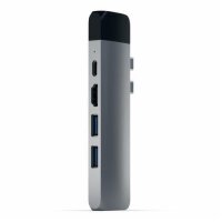 Satechi Type-C Pro Hub 4K HDMI mit Ethernet - Space Gray (Grau)