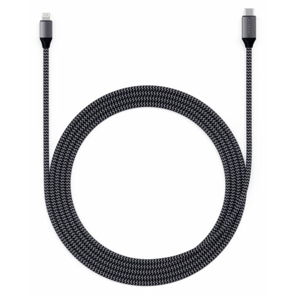 Satechi Type-C auf Lightning Cable 1.8m - Space Gray (Grau)