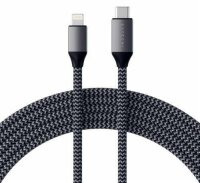 Satechi Type-C auf Lightning Cable 1.8m - Space Gray (Grau)