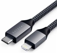 Satechi Type-C auf Lightning Cable 1.8m - Space Gray (Grau)