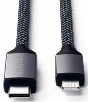 Satechi Type-C auf Lightning Cable 1.8m - Space Gray (Grau)