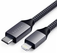 Satechi Type-C auf Lightning Cable 1.8m - Space Gray (Grau)